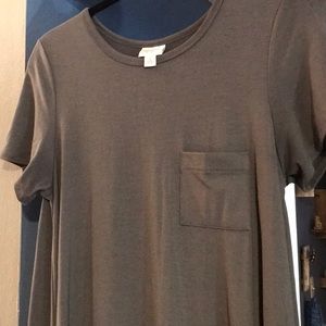 Gray LuLaRoe Carly Dress